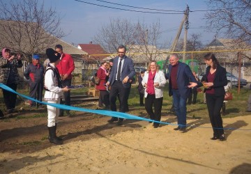 Official inauguration of the first water reservoir